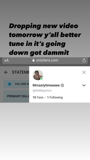 Go SUBCRIBE you not gonna wanna miss this new video I&rsquo;m dropping tomorrow‼️‼️👌🏾 https://t.co/Wc4IlHq<a href="/tag/newmusic"class="tags"><span>#newmusic</span></a><a href="/tag/explore"class="tags"><span>#explore</span></a><a href="/tag/viral"class="tags"><span>#viral</span></a><a href="/tag/newtalent"class="tags"><span>#newtalent</span></a><a href="/tag/fyp"class="tags"><span>#fyp</span></a><a href="/tag/ri"class="tags"><span>#ri</span></a>