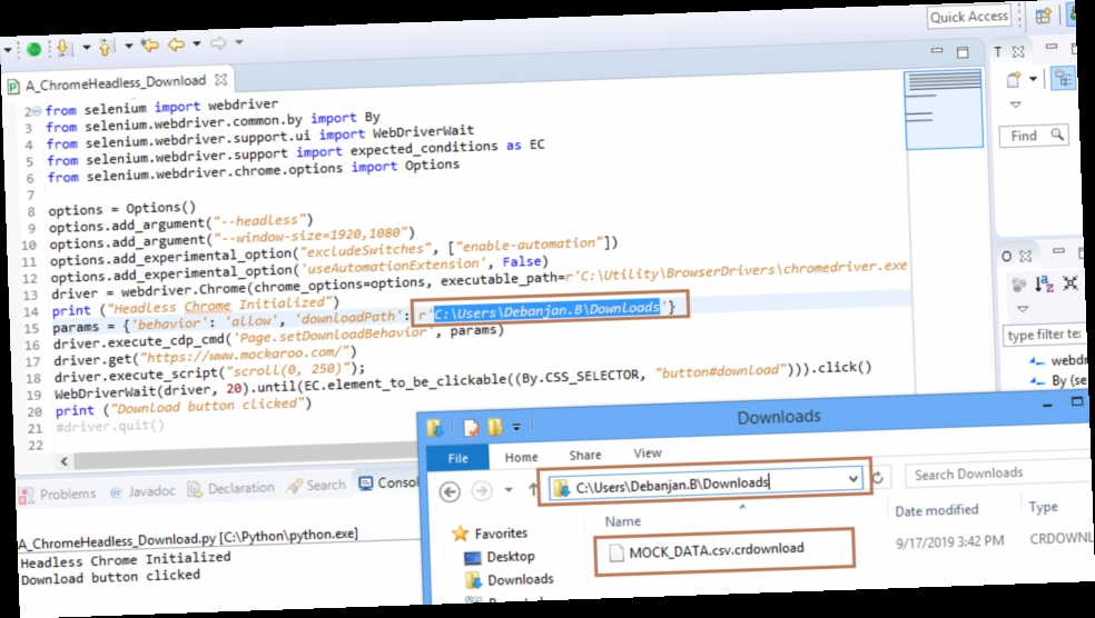 Chromedriver exe file download twitter