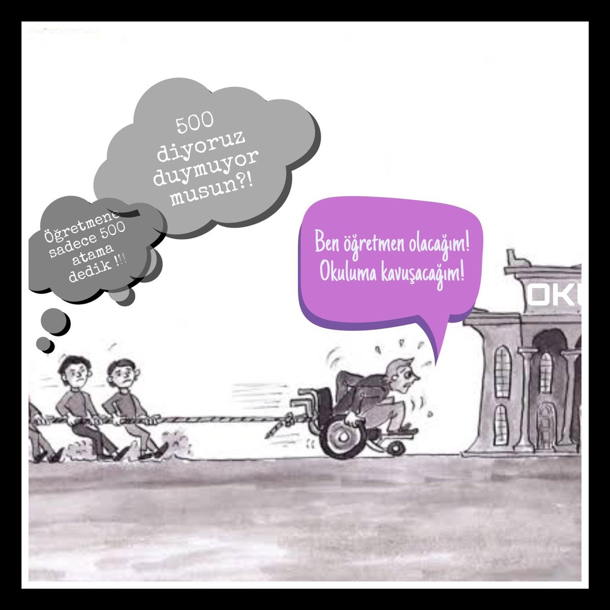 EngelliÖğrt Yetmez5Yüz

500  engelli öğretmen yetmez en az 1000 atama

<a href="/RTErdogan/">Recep Tayyip Erdoğan</a> <a href="/ziyaselcuk/">Ziya Selçuk</a>  <a href="/tcmeb/">Millî Eğitim Bakanlığı</a> <a href="/mebpgm/">Personel Genel Müdürlüğü</a>
 <a href="/lutfielvan/">Lütfi Elvan</a> <a href="/fahrettinaltun/">Fahrettin Altun</a>  <a href="/emrullahisler/">Emrullah İŞLER</a> <a href="/AvSerkanBayram/">Av.Serkan Bayram</a>  @arzuerdemDB  <a href="/omerinan06/">Ömer İNAN</a> @demiiryakup <a href="/safran1958/">Mustafa SAFRAN</a> <a href="/RehaDenemec/">Reha Denemeç</a> <a href="/ukilic3/">Uğur Kılıç</a> <a href="/2030AgendaSDG/">Ayşe Sarı-Sosyal Hizmet Uzmanı</a>