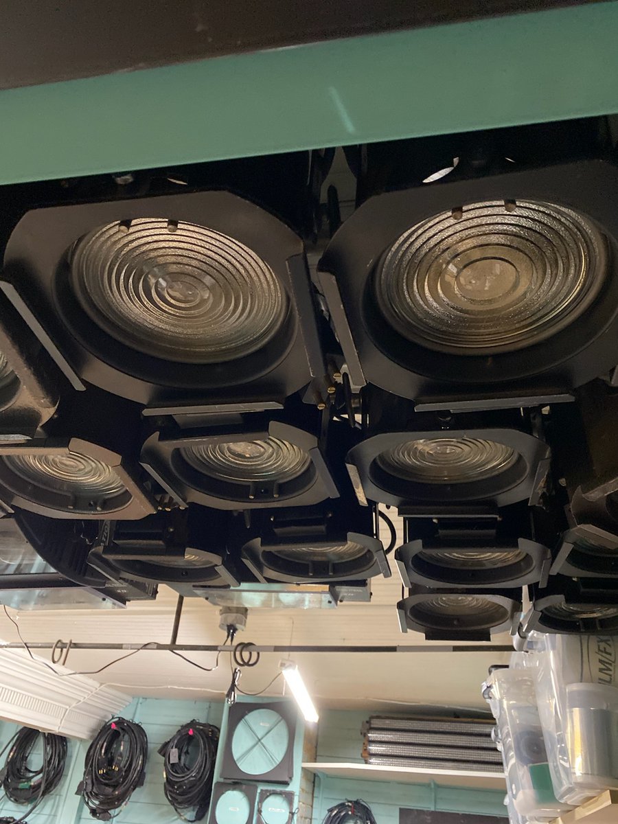 FTG1958's tweet photo. Updated tech room photos! Thanks to @CollegeLightOp for all of their hard work! They've utilized every inch of our tiny tech room and it looks great!! We can't wait to get back! https://t.co/VWe1yRPwZw