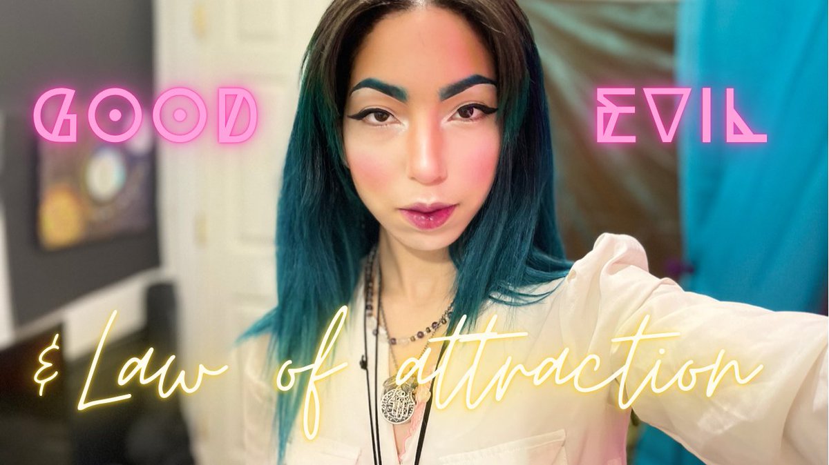 galaexius's tweet photo. https://t.co/RX4z6uXMgu
Is the law of attraction bad? Does it lead to evil? Let's look deeper. 
#lawofattraction #YouTube #spirituality https://t.co/4dWsPpjAJ8