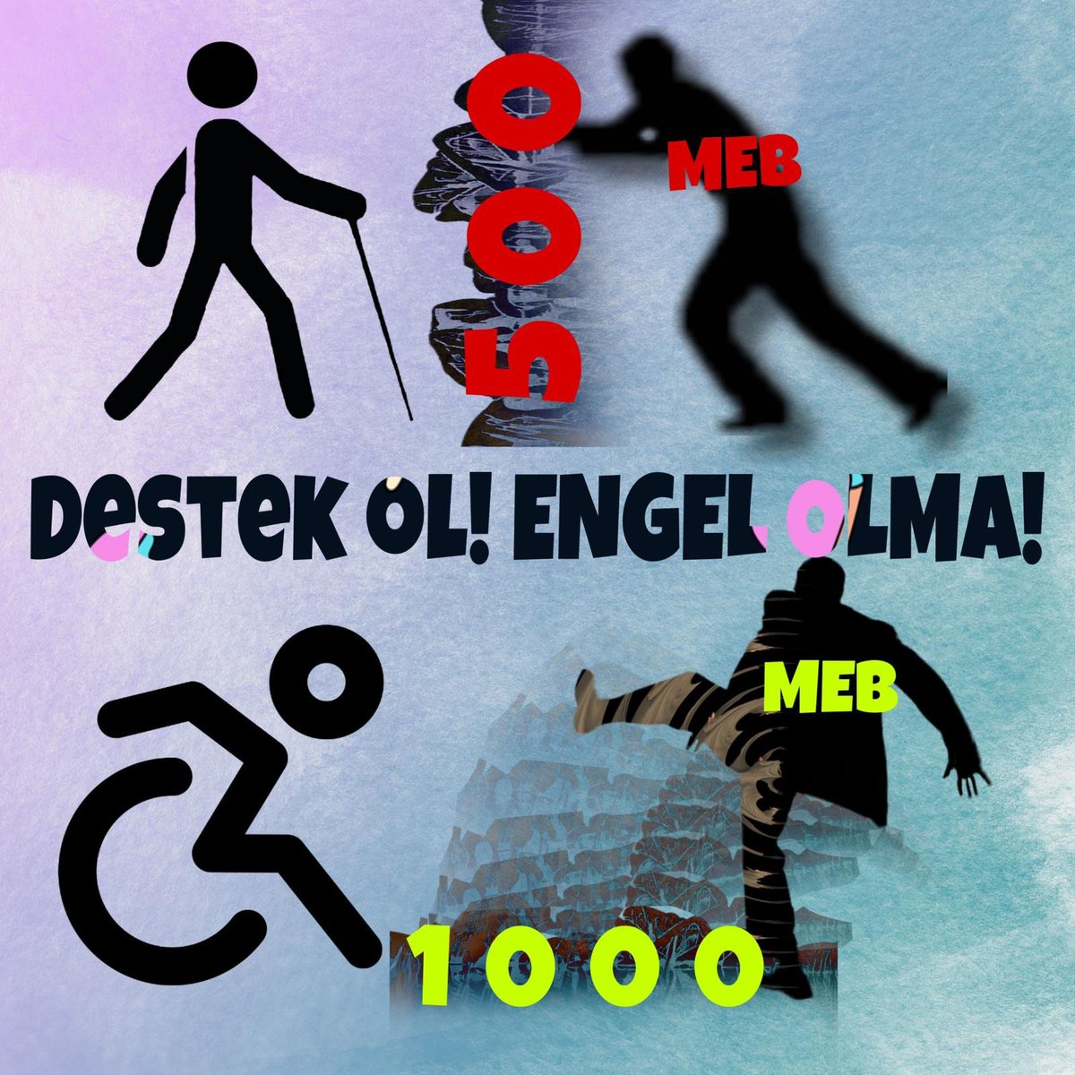 EngelliÖğrt Yetmez5Yüz

500  engelli öğretmen yetmez en az 1000 atama

<a href="/RTErdogan/">Recep Tayyip Erdoğan</a> <a href="/ziyaselcuk/">Ziya Selçuk</a>  <a href="/tcmeb/">Millî Eğitim Bakanlığı</a> <a href="/mebpgm/">Personel Genel Müdürlüğü</a>
 <a href="/lutfielvan/">Lütfi Elvan</a> <a href="/fahrettinaltun/">Fahrettin Altun</a>  <a href="/emrullahisler/">Emrullah İŞLER</a> <a href="/AvSerkanBayram/">Av.Serkan Bayram</a>  @arzuerdemDB  <a href="/omerinan06/">Ömer İNAN</a> @demiiryakup <a href="/safran1958/">Mustafa SAFRAN</a> <a href="/RehaDenemec/">Reha Denemeç</a> <a href="/ukilic3/">Uğur Kılıç</a> <a href="/2030AgendaSDG/">Ayşe Sarı-Sosyal Hizmet Uzmanı</a>