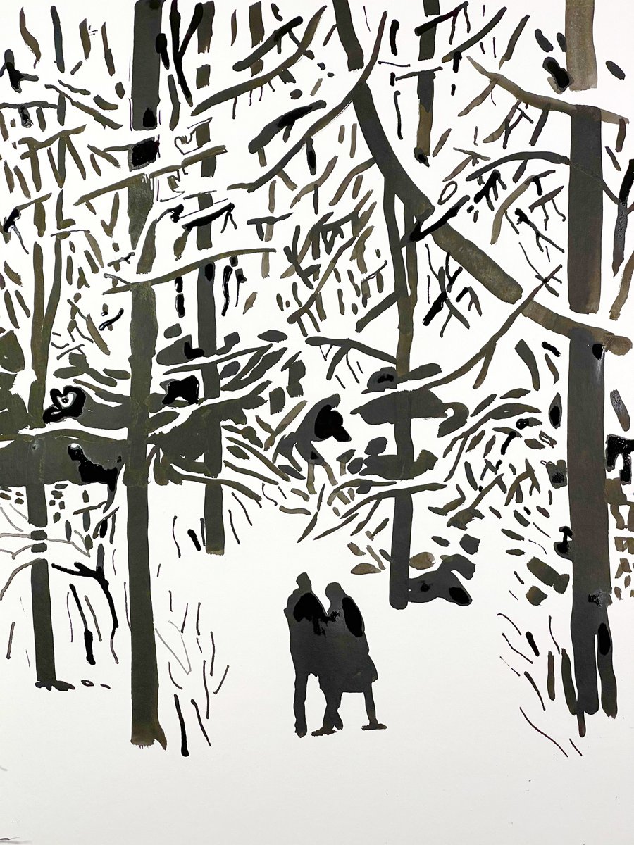 abstractsunday's tweet photo. Winter in Berlin (at last) https://t.co/V4p8OWzSkJ