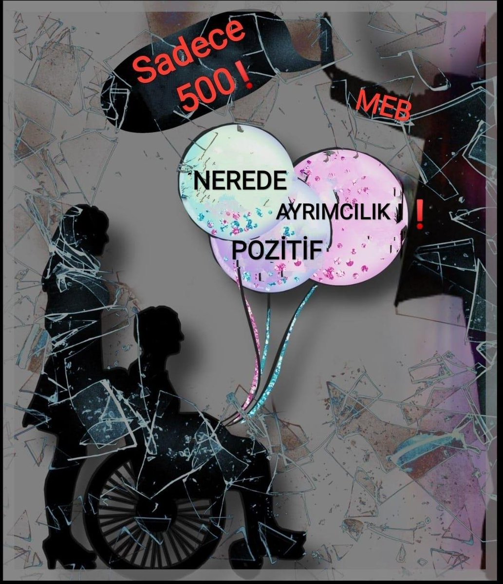 EngelliÖğrt Yetmez5Yüz

500  engelli öğretmen yetmez en az 1000 atama

<a href="/RTErdogan/">Recep Tayyip Erdoğan</a> <a href="/ziyaselcuk/">Ziya Selçuk</a>  <a href="/tcmeb/">Millî Eğitim Bakanlığı</a> <a href="/mebpgm/">Personel Genel Müdürlüğü</a>
 <a href="/lutfielvan/">Lütfi Elvan</a> <a href="/fahrettinaltun/">Fahrettin Altun</a>  <a href="/emrullahisler/">Emrullah İŞLER</a> <a href="/AvSerkanBayram/">Av.Serkan Bayram</a>  @arzuerdemDB  <a href="/omerinan06/">Ömer İNAN</a> @demiiryakup <a href="/safran1958/">Mustafa SAFRAN</a> <a href="/RehaDenemec/">Reha Denemeç</a> <a href="/ukilic3/">Uğur Kılıç</a> <a href="/2030AgendaSDG/">Ayşe Sarı-Sosyal Hizmet Uzmanı</a>