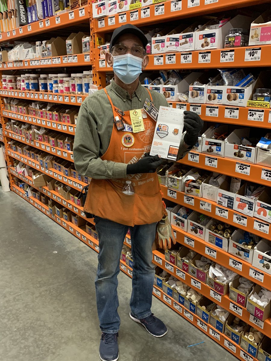 It’s my honor to present a Diamond Homer to Nelson! Providing 12 years of the best service to our plumbing customers, a true Orange Blooded Associate! <a href="/MccourtDonTHD/">Don Mccourt</a> <a href="/DeeByars/">DeeByars</a>