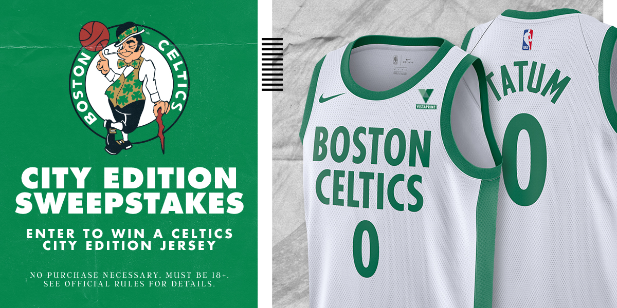 Jayson Tatum Boston Celtics 2020-21 City Edition Jersey