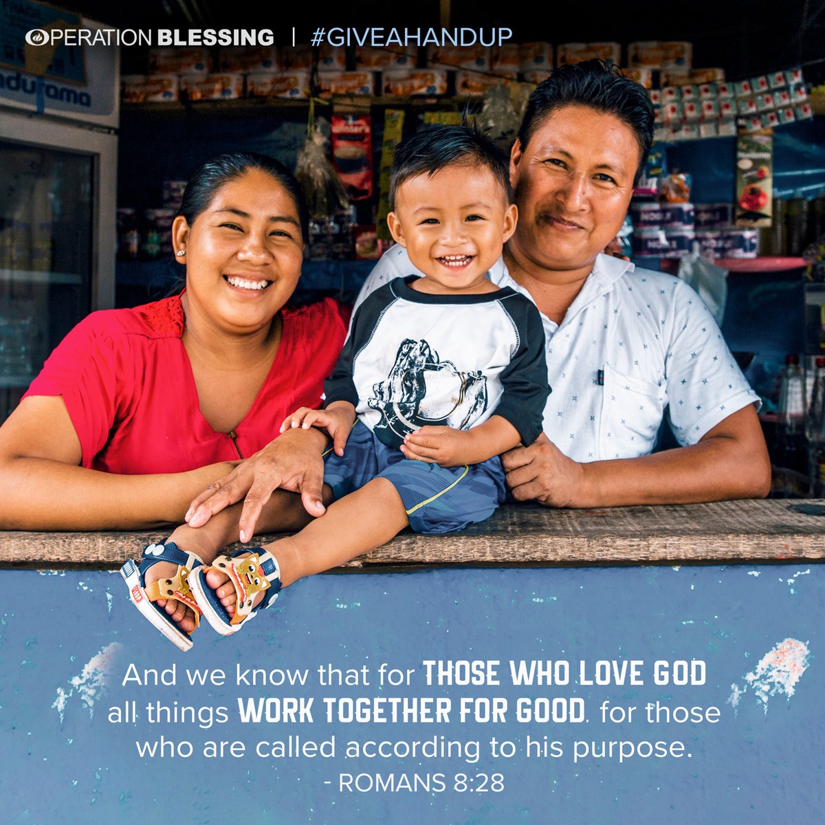 operationbless's tweet photo. Segundo and his family in Peru struggled daily to make ends meet, until you sent them the supplies and support to help their business thrive! #Microenterprise #GiveAHandUp https://t.co/mt4fEprsbr