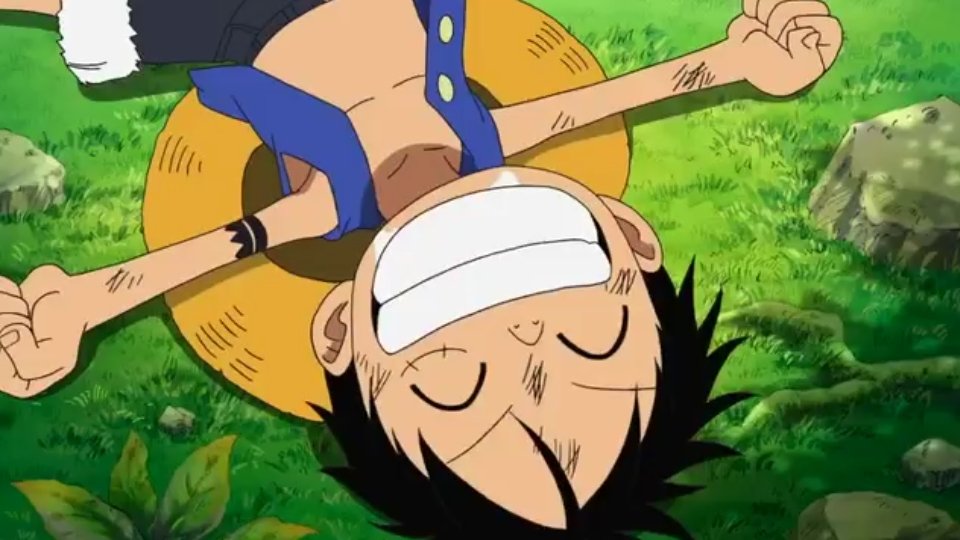 luffy rebaixado e calvo 