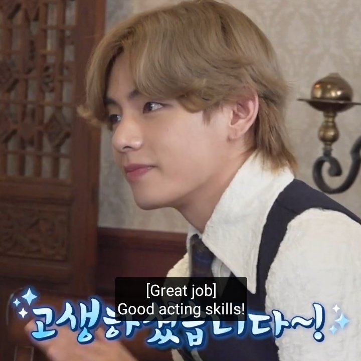 taehyung's acting skills — a thread to show how talented he is as an actor