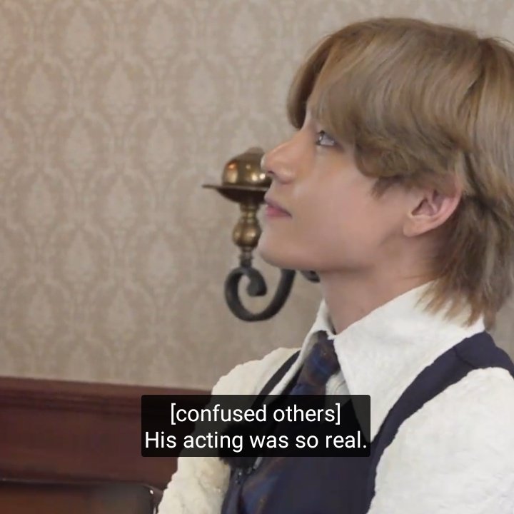 taehyung's acting skills — a thread to show how talented he is as an actor