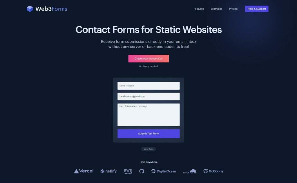 riteshnaik's tweet photo. Web3Forms โ Contact forms for static websites without PHP or Backend server was just featured on BetaList... https://t.co/t29cwqCPaN #Startup #Share #Web3Forms โ Contact forms for static websites without PHP or Backend server @Web3Forms โ Contact forms for static websites withoโฆ https://t.co/LHBZAzYWQU