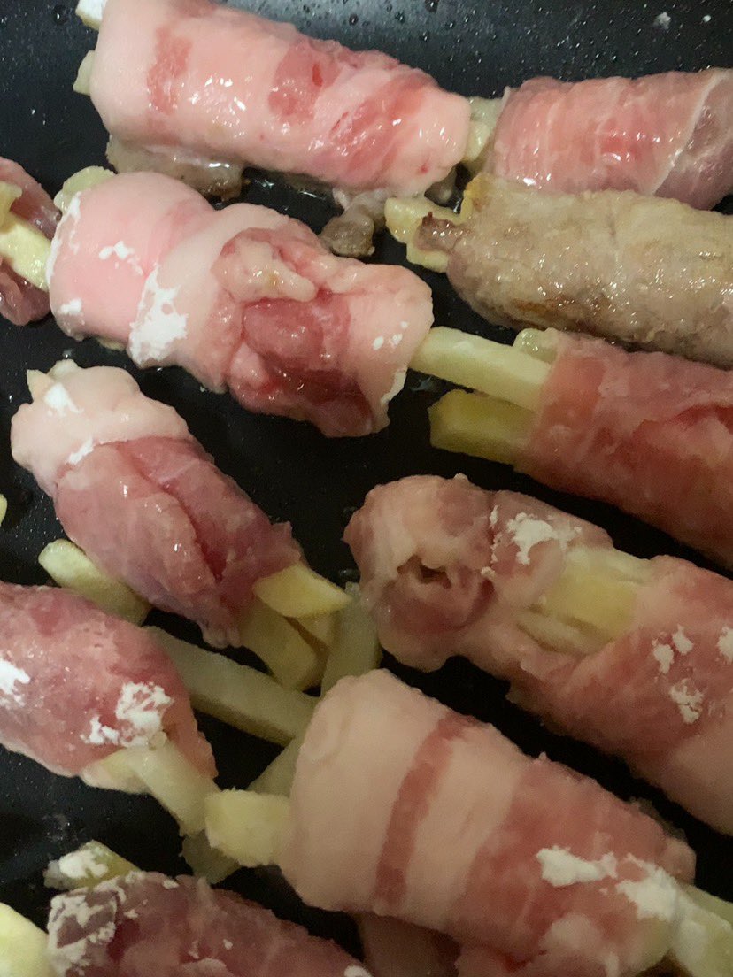 すき焼きのタレで味付け