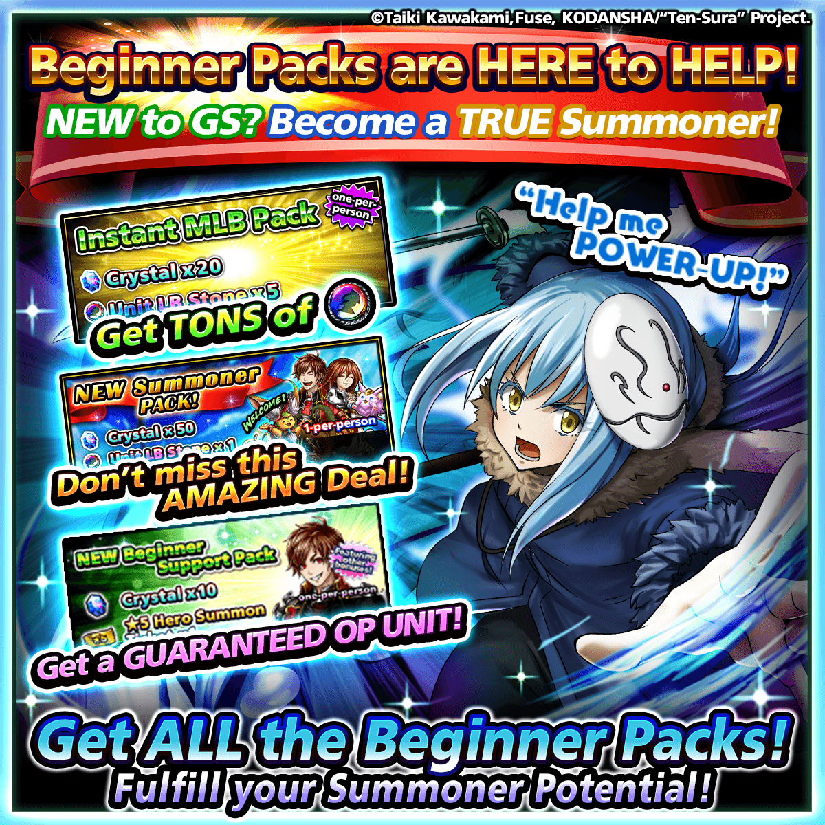 GRDSMN_GLOBAL's tweet image. 📢 Attention GS Beginners!😲 Check out these packs to get up to speed FAST!💨