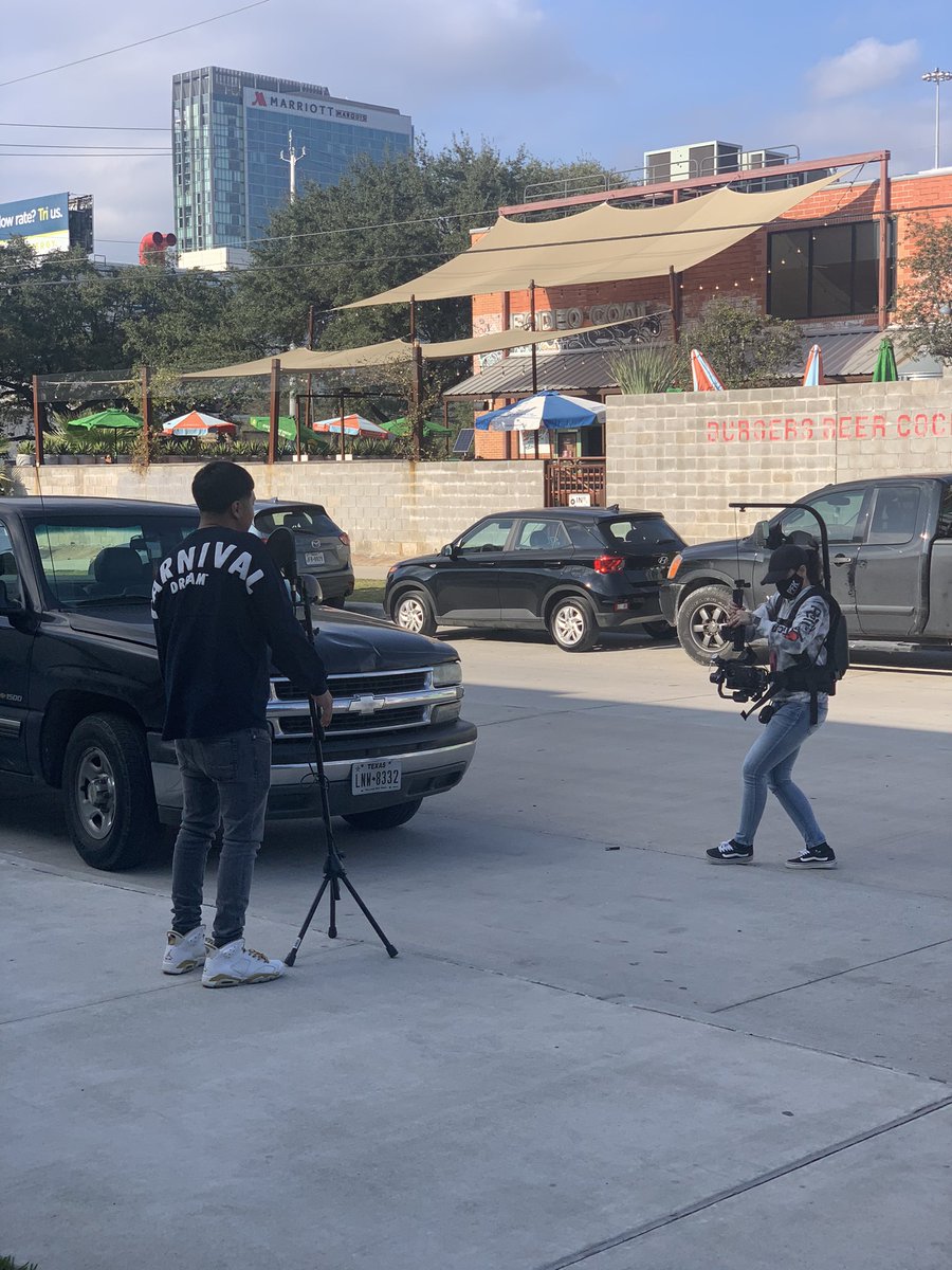 CrashLandingHTX's tweet photo. BTS of Chop The Father and Frankie’s new track “Never Told”. Audio/Video coming real soon! https://t.co/cGrjHb4fFE