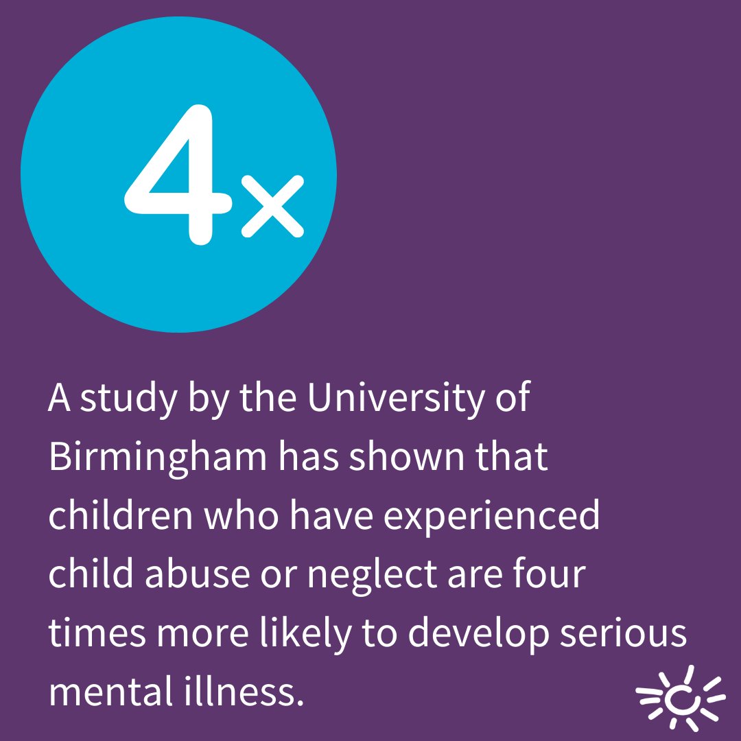 lunacentreyyc's tweet photo. Children who have experienced child abuse or neglect are four times more likely to develop serious mental illness.
Source: https://t.co/gElCJSBDS3
#STATurday #CCAC #yyc #childabuse #mentalillness #education #hope #help #healing #wraparoundservice https://t.co/QEm0PZkNfF