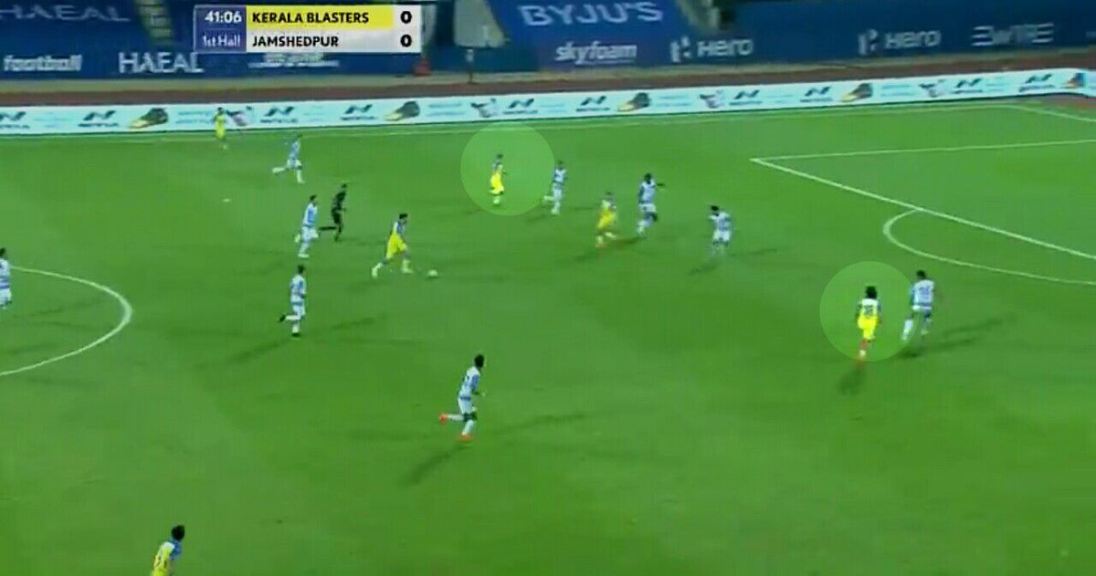 2. Wide Playmakers.Sahal, Puitea, and Facundo has started in these positions more in the past 5 games. Players in this position are sort of one who tracks back well defensively and also occupies those spaces in half space between the lines.(11/22)