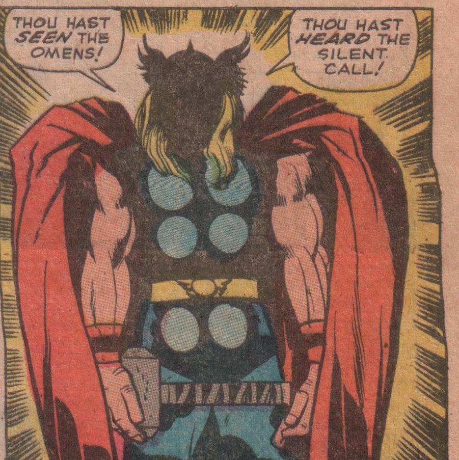 Jack Kirby's Thor emerges from the shadows. Silver Age #comicbooks https://t.co/ad5qTmK8IM