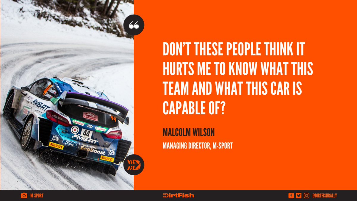 Social media, are you listening? <a href="/MSportLtd/">M-Sport</a> team boss Malcolm Wilson has a message for you...