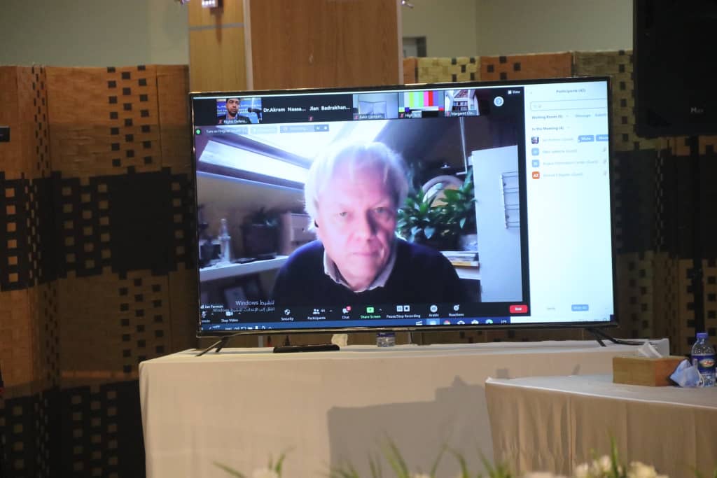 Mr. Fermon discusses the legal precedent of the UN charter and the articles of the charter that deal with crimes of aggression and crimes against peace, as established after World War 2 and in the 1970's.