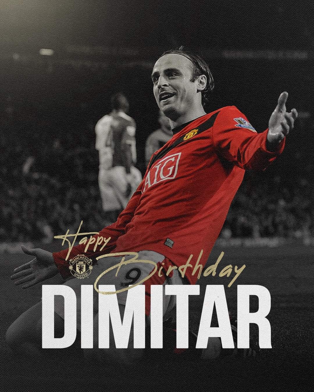   Wishing Dimitar Berbatov a very happy 4  0  th birthday! 