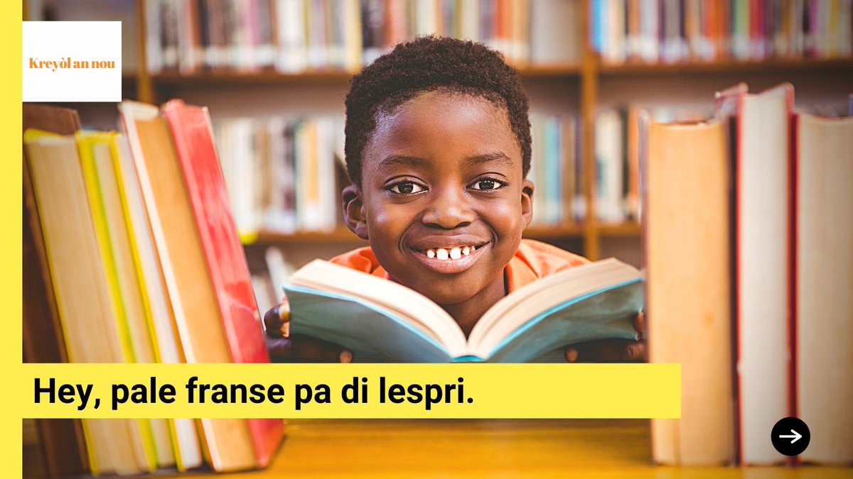 Bonjou Twitter. Nou rasanble pou ou 43 aktivite oswa dekouvèt nou te fè ansanm ak <a href="/Kreyolannou/">Kreyòl An Nou</a> pandan mwa janvye a. Ki mo w te kontan dekouvri? Pataje eksperyans ou an. An n ale! #Thread

1. Wi, ou menm menm.