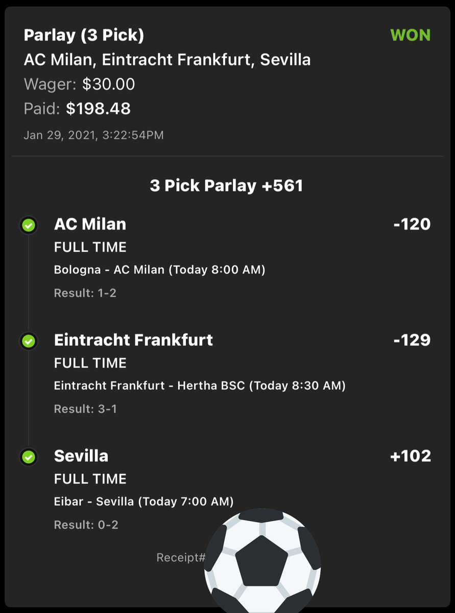 hungryhazzard's tweet photo. @bubbagumpino @HammerDAHN with the 🔥 footy picks! https://t.co/gzk3Groy3N