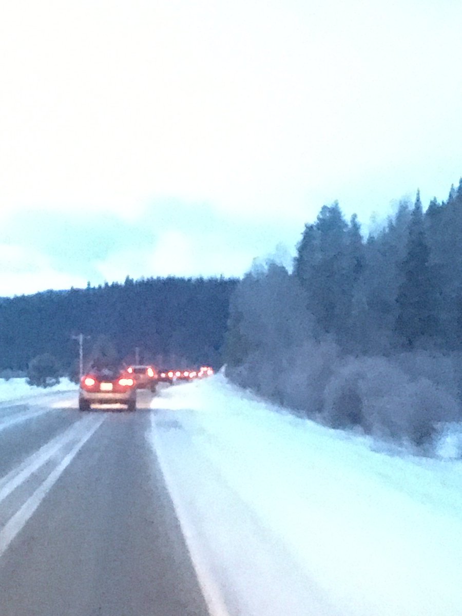 Photo: on  the way to Lolo Pass this morning! Get here early to get a parking spot!