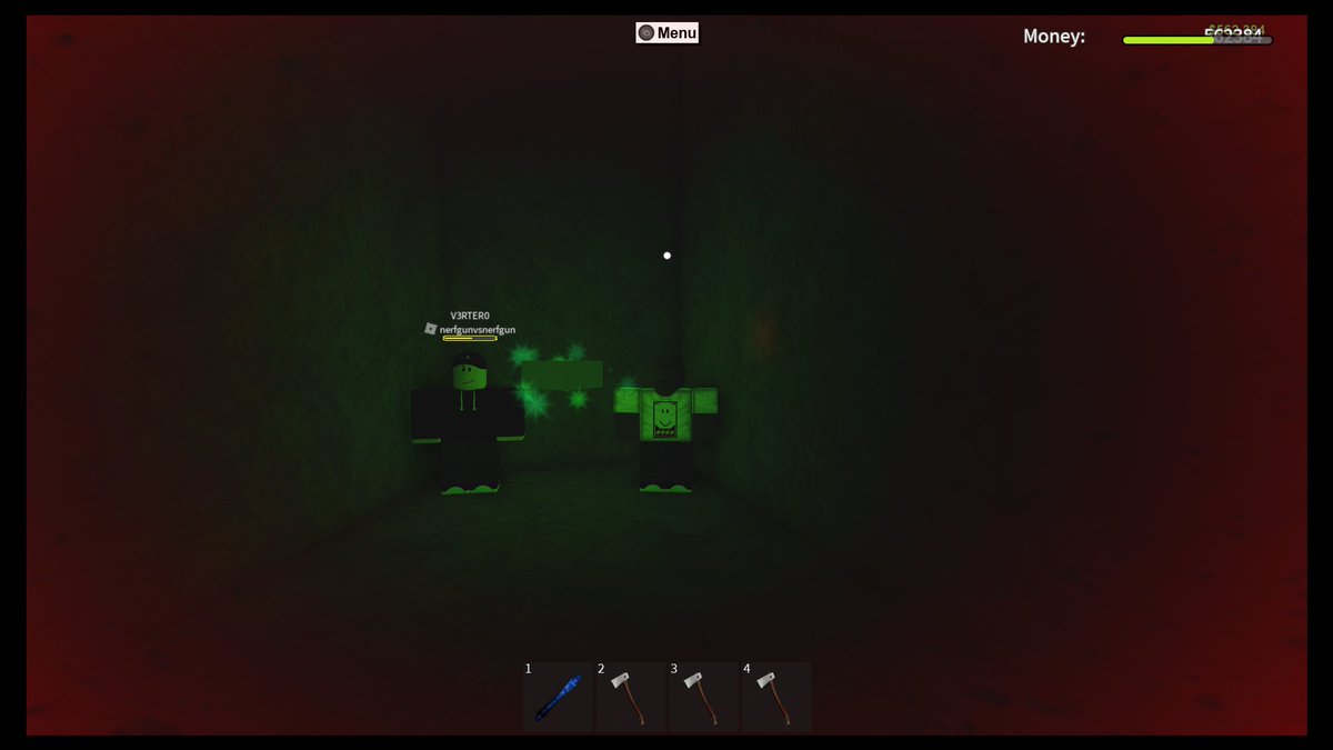 Niriex1's tweet photo. @Defaultio Me and @Ter0V3 (V3TER0) made it to The Green Box in Lumber Tycoon 2. We were on Xbox cross-platform off servers, for details. https://t.co/8RsSRxBok1