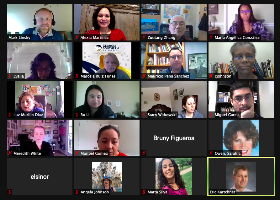 PascoWLanguages's tweet photo. WL Collab 2021 Closing session. WAO... what a productive Saturday. Lots of Learning... lots of info to share with my WL teachers. #gadoeworldlanguages #WLCollab2021 https://t.co/KauU7f0mas