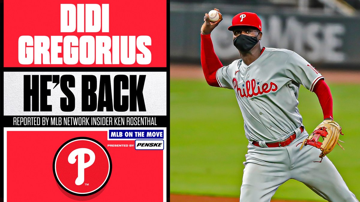 MLB (@mlb) on Twitter photo The <a href="/Phillies/">Philadelphia Phillies</a> have reportedly re-signed SS Didi Gregorius to a 2-year, $28 million deal, per MLB Network insider <a href="/Ken_Rosenthal/">Ken Rosenthal</a>. The <a href="/Phillies/">Philadelphia Phillies</a> have reportedly re-signed SS Didi Gregorius to a 2-year, $28 million deal, per MLB Network insider <a href="/Ken_Rosenthal/">Ken Rosenthal</a>.