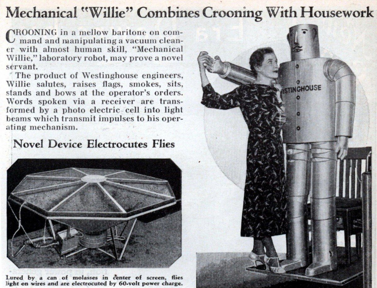 Firstly, robotics and AI are one of the few technologies where the fiction has proceeded the fact by so much. For over a century we've been writing about robots; imagining what they would be like and what they would be capable of.