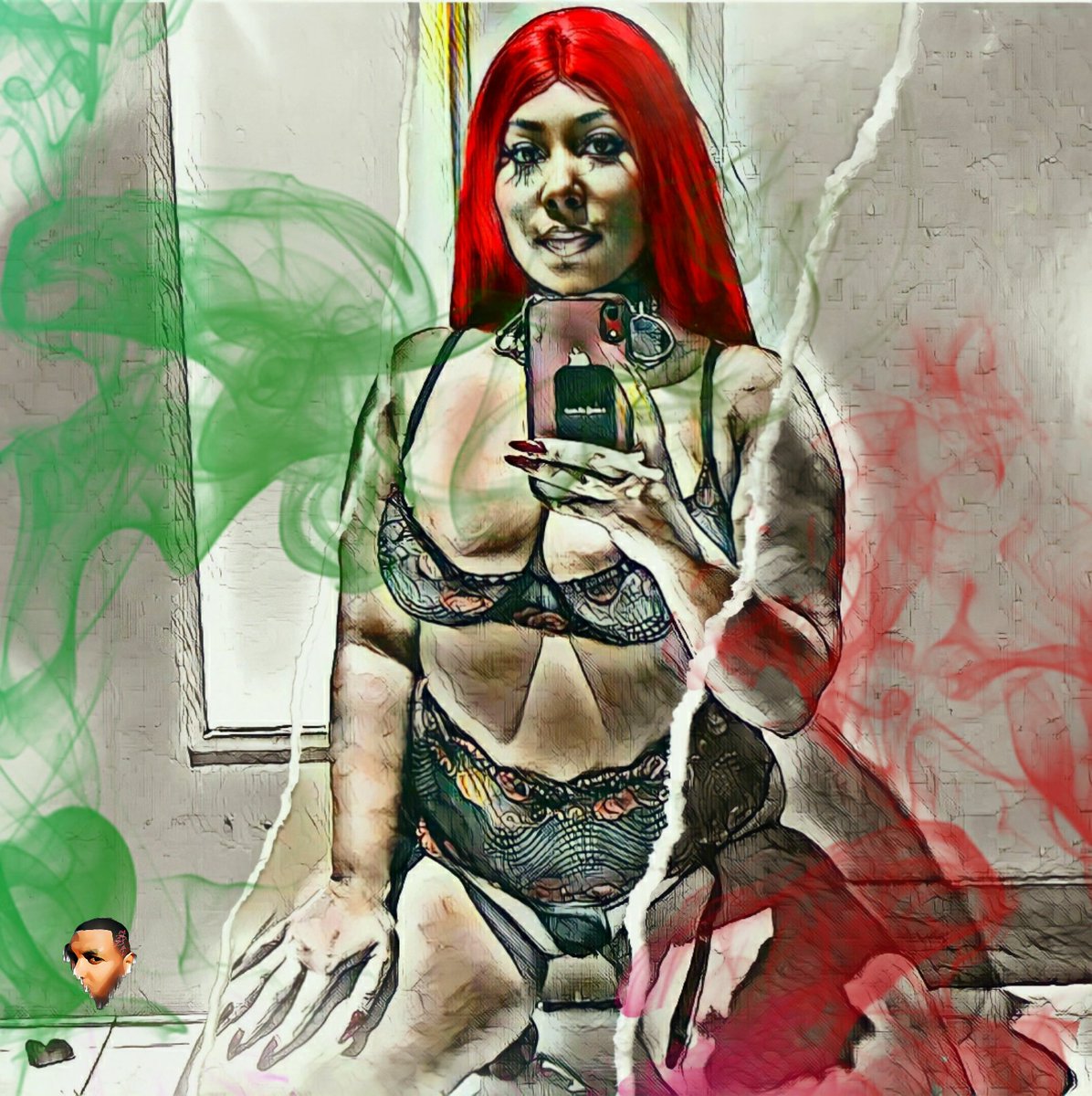 bigdigiart's tweet photo. @KarminYates I appreciate the opportunity to create for you #blackexcellence #blackcosplayer #digiart #dcartist #talent #cartoonart #rappers #viral #supportartists #singlecover https://t.co/kLZRjRLiIX