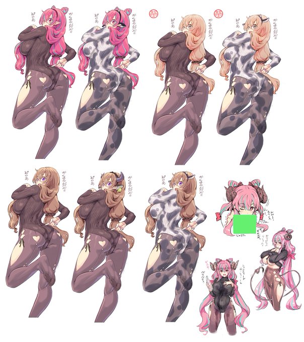 # 今月描いた絵を晒そう 