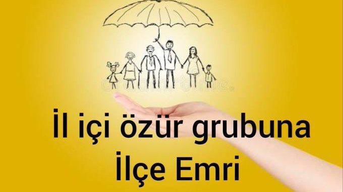 AYNI İLDE ;
*FARKLI EVLERDE YAŞIYORLAR,
*HAFTASONU AİLESİ
*ARALARINDA KMLERCE MESAFE VAR 
*ÇOCUKLARI YA ANNESIZ YA DA BABASIZ 
İL İÇİ ÇÖZÜMSÜZ DEĞİLDİR SAYIN BAKANIM.

İlçeEmri İlİçiÖzre

<a href="/RTErdogan/">Recep Tayyip Erdoğan</a> <a href="/ziyaselcuk/">Ziya Selçuk</a> <a href="/tcmeb/">Millî Eğitim Bakanlığı</a>