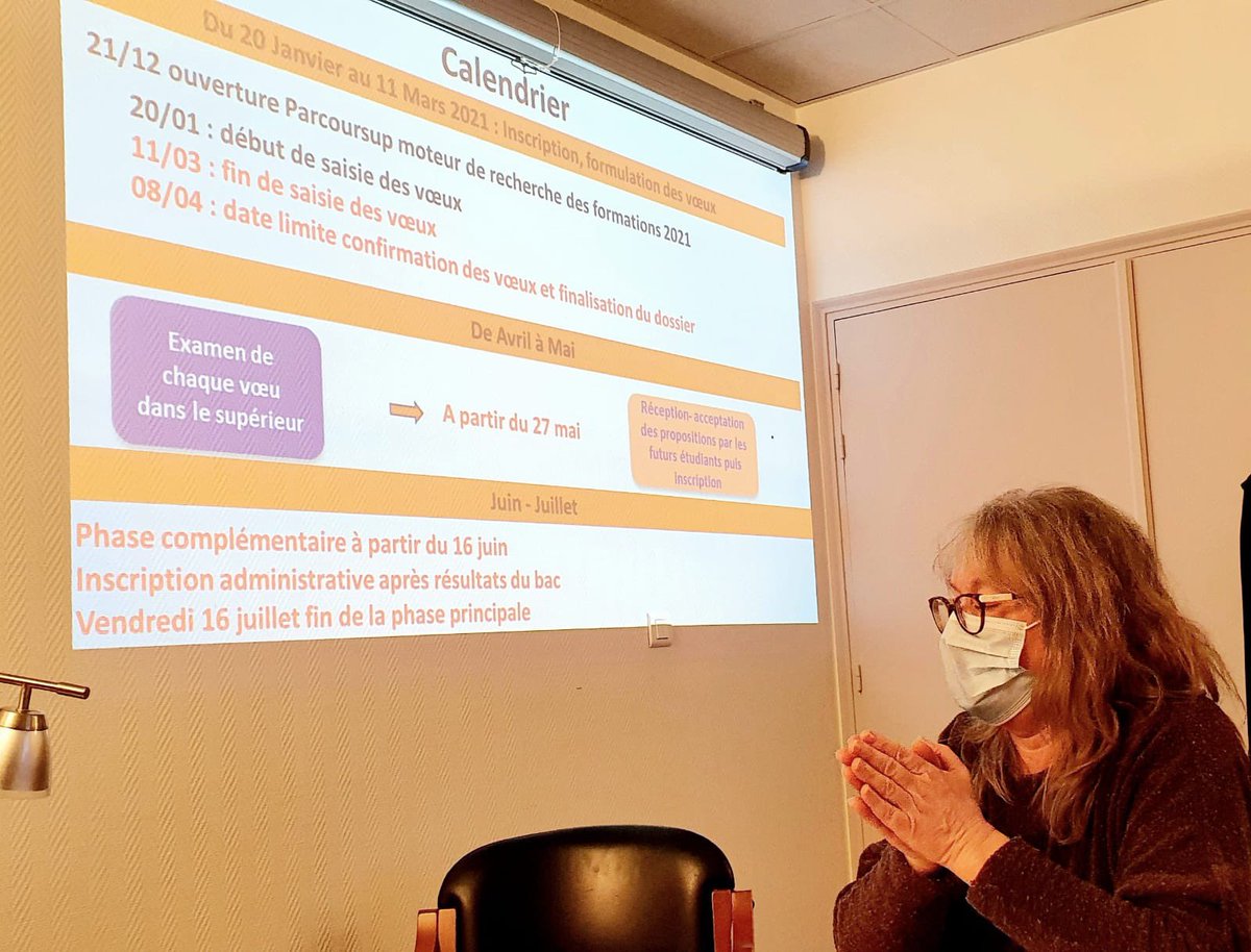 ProviseurB's tweet photo. Poursuite d'études après le bac professionnel et présentation de Parcoursup, une visio-information à destination des familles organisée au lycée Gaudier-Brzeska. https://t.co/PyAzgGaFSk