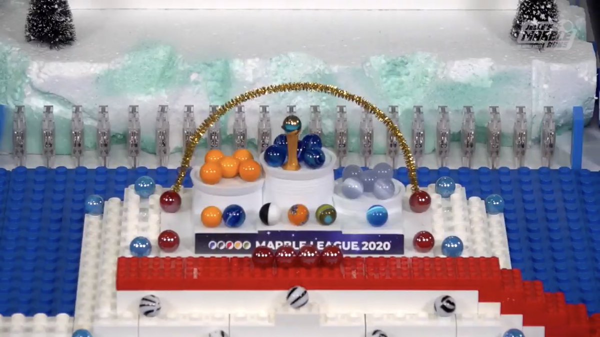 Congrats to <a href="/RealOrangers/">O’rangers</a> and <a href="/RealHazers/">The Hazers</a> for coming 2nd and 3rd🥳 #podium #marbleague