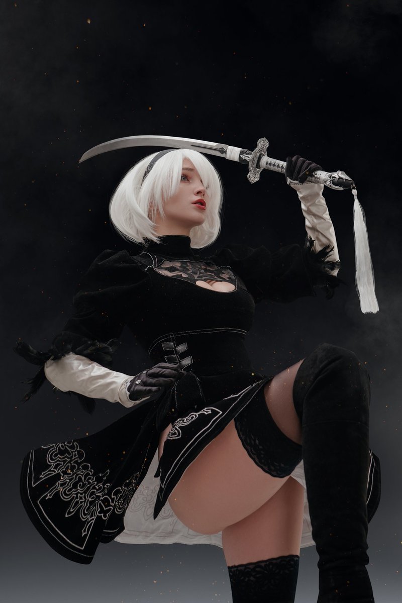 Gorgeous 2b in your tape.
I love this character very much and I want to make a few more images in her 💕 https://t.co/P6Pf5yncvU
