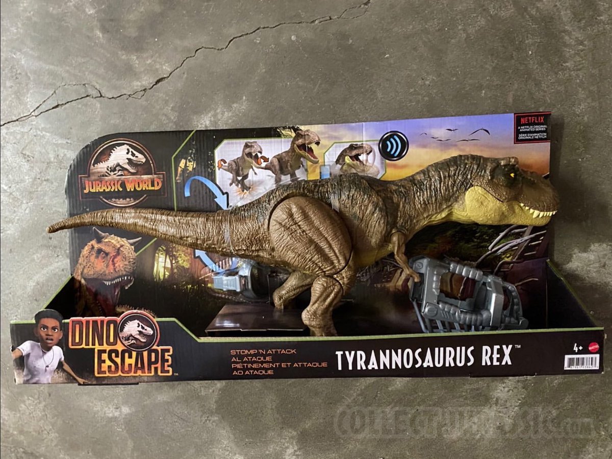 Mattel Jurassic World Stomp N Attack T-Rex