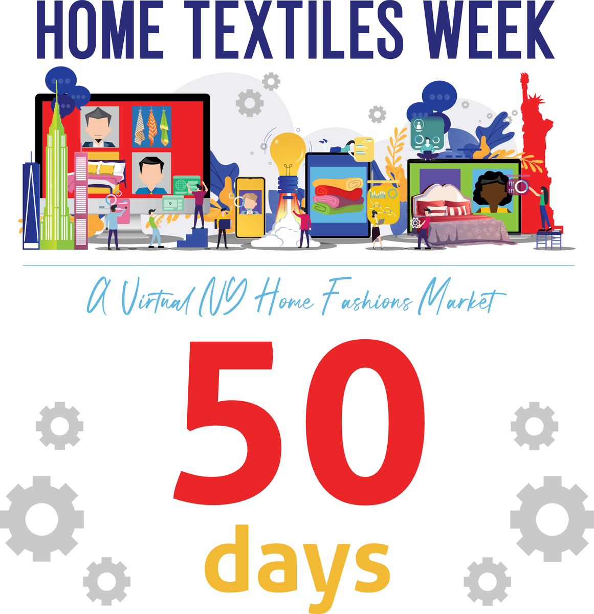 HomeAccents2day's tweet photo. Are you registered? #HomeTextilesWeek hosted by our sister publication @HomeTextilesTod is only 50 days away! Filled with product presentations, vendor booths, showroom tours, educational sessions and more, you won't want to miss it! Learn more: https://t.co/R8hljenJXM https://t.co/fUlcOPk27f