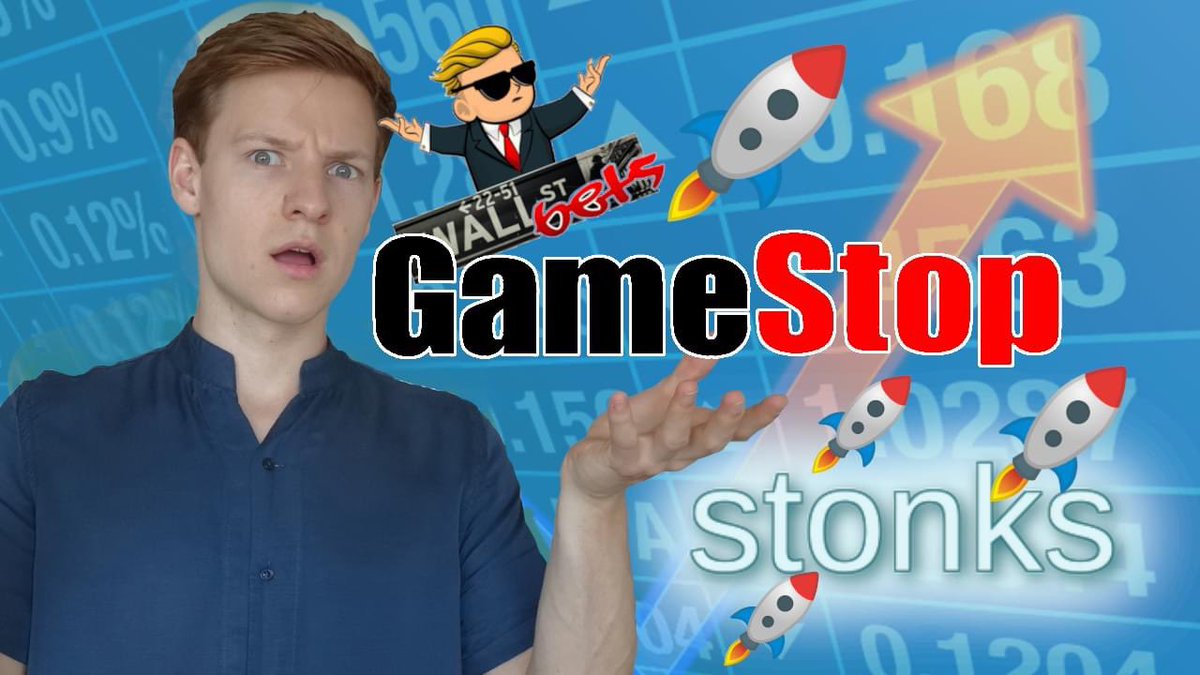 New video out now! 

youtu.be/4v8X691zbMU

If you’ve seen the news about GameStop and the volatility of the financial markets then you might want to watch this one!