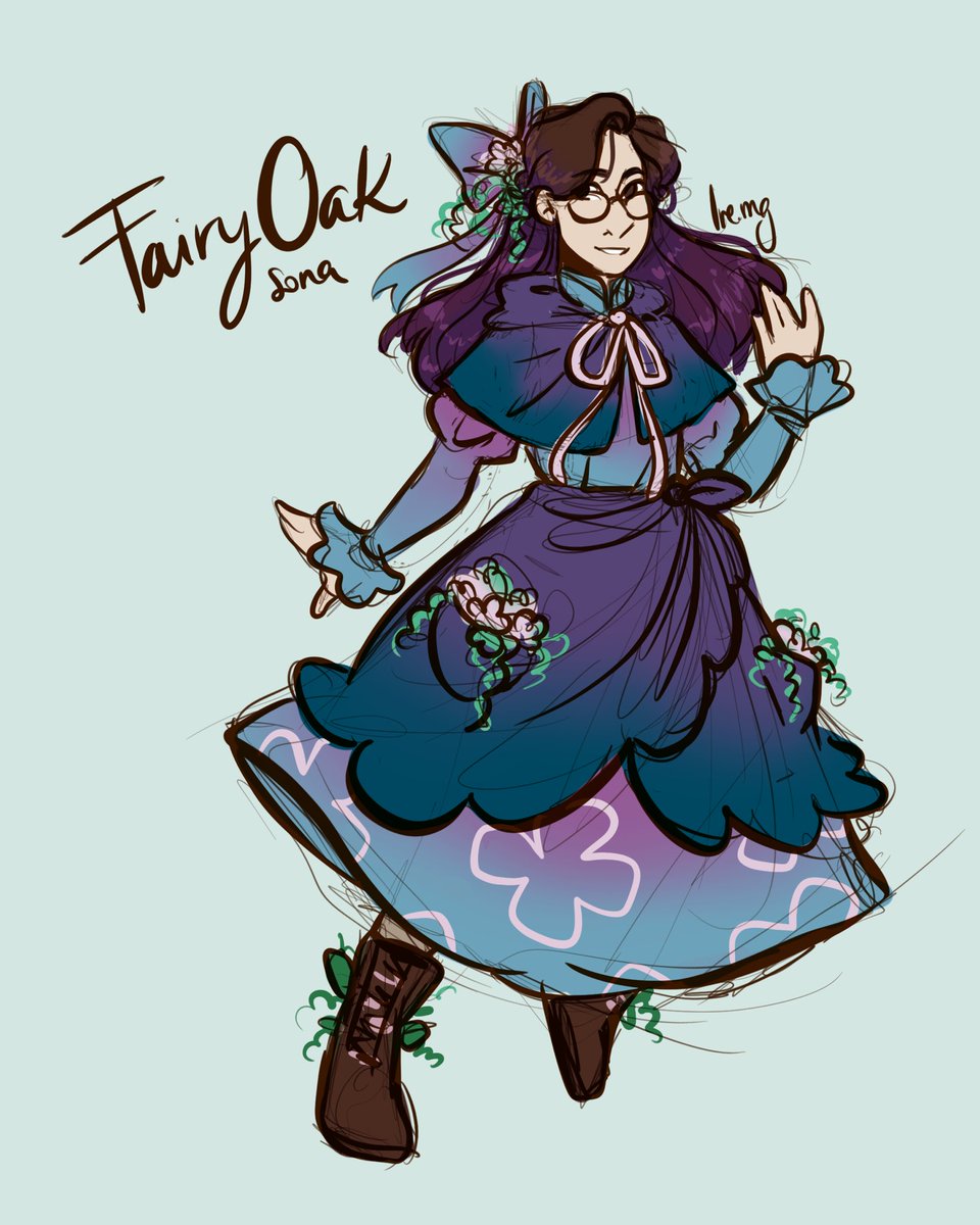 Irene 🏹🌸⚔ on X: Oh to live in Fairy Oak and be a witch #fairyOak  #FairyOakSona  / X