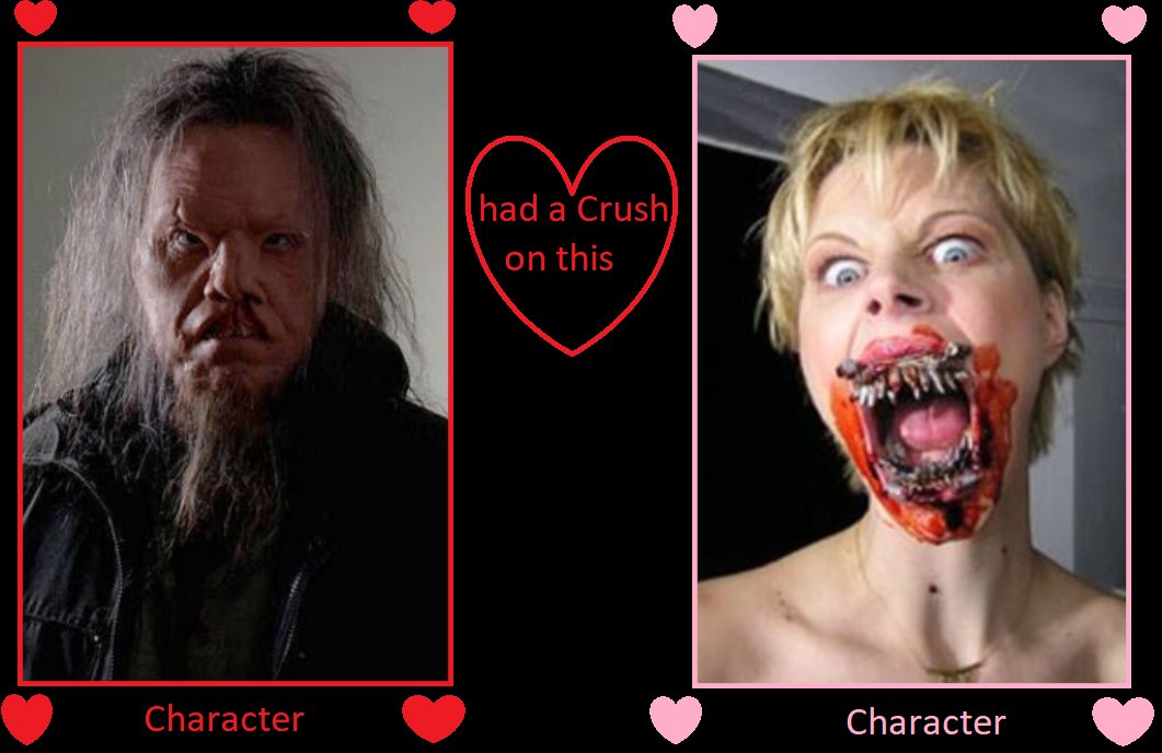 Diosestaaqui57's tweet photo. I Ship Sawtooth x Peaches (2001 maniacs)
Two couples with sharp teeth, cannibals with a thirst for human flesh, and they kill with very inhuman force https://t.co/mDIGyLW8Eh