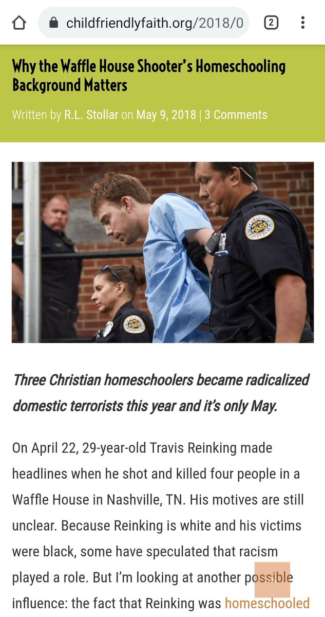  https://childfriendlyfaith.org/2018/05/why-the-waffle-house-shooters-homeschooling-background-matters/