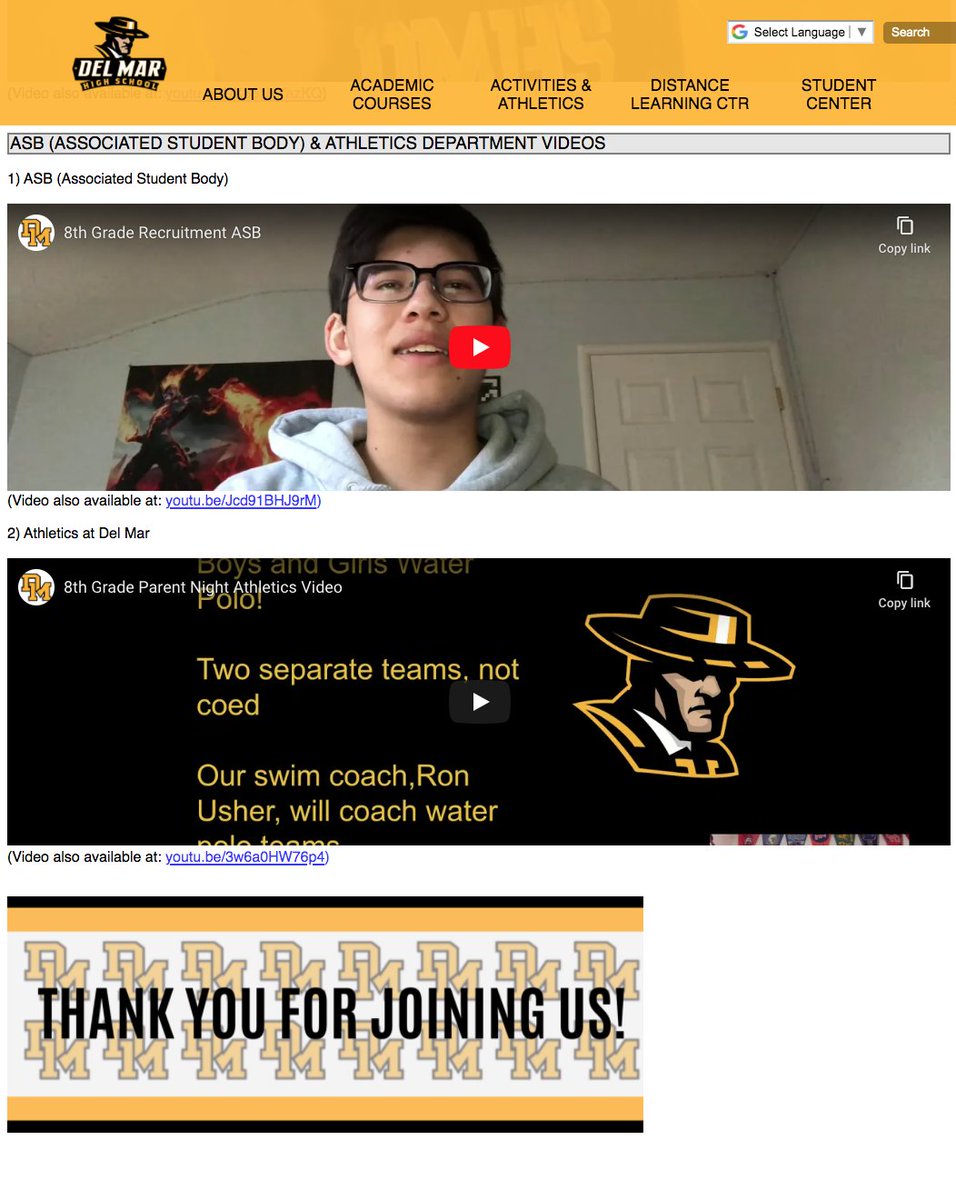 Del Mar High School tweet media