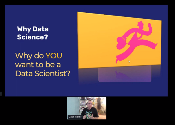 paulapivat's tweet photo. Day 63 Continue...
Tuning into @JackRaifer 's talk at #DataScienceGO, hi Jack! 👋 https://t.co/16qIlYn9Cb