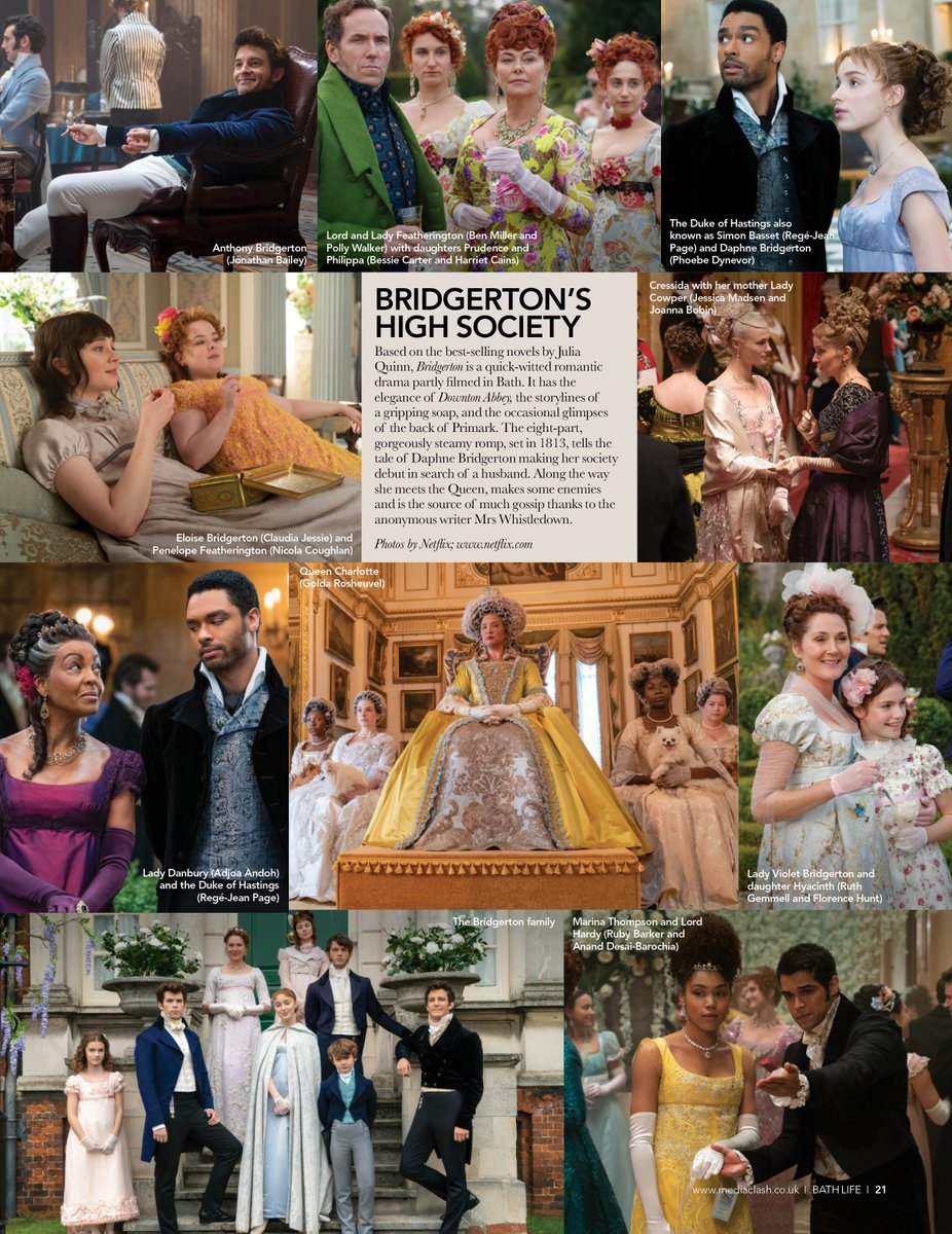 We're celebrating the highest of high society in our #Bridgerton special this issue

🍒 bit.ly/2YoYJan 

<a href="/netflix/">Netflix</a>
<a href="/shondaland/">shondaland tv</a> 
<a href="/Holburne/">The Holburne Museum</a>
<a href="/No1Museum/">No.1 Royal Crescent</a>
<a href="/royalcrescent/">The Royal Crescent Hotel & Spa</a>
<a href="/BathVenues/">@bathvenues</a>
<a href="/visitbath/">Visit Bath</a>
<a href="/BathFilmOffice/">Bath Film Office</a>