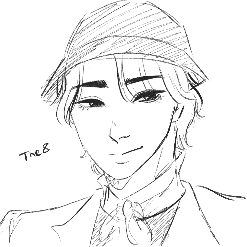 taking a break from xiao, drew minghao instead 