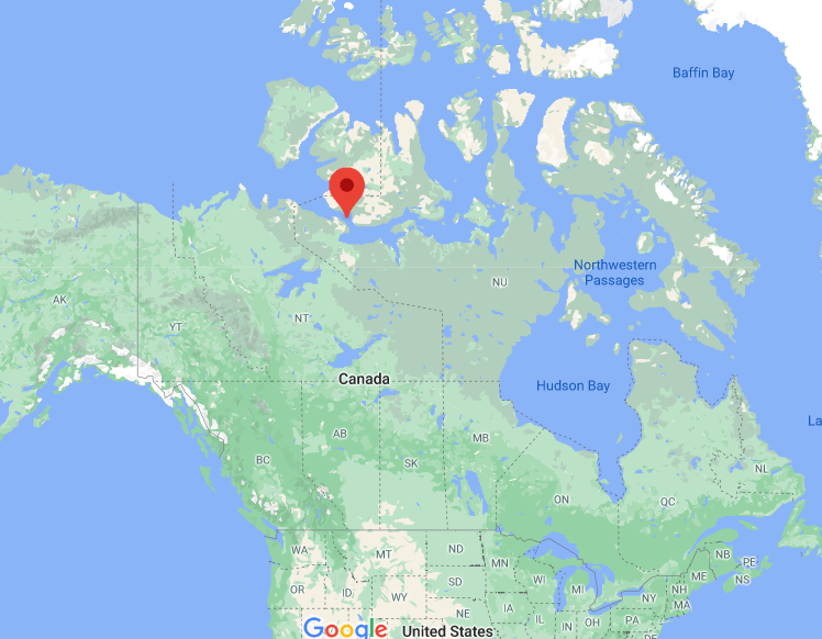 ... not the front crossmember, beefy differential, or the fact it's a dually (note the rear dead axle). My guess is a 26 Ford TT truck specially equipped for service in this remote arctic outpost (and I do mean remote)