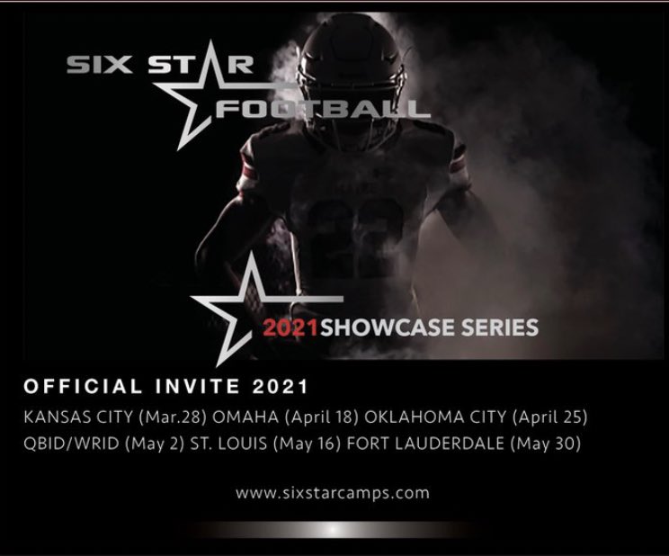 X_Anderson03's tweet photo. Thankful to receive an invite to participate in the six star showcase🙏🏿🖤 @6starfootballFL @CocoaFootball #ONTHECLOCK https://t.co/nFxQoDPLW8
