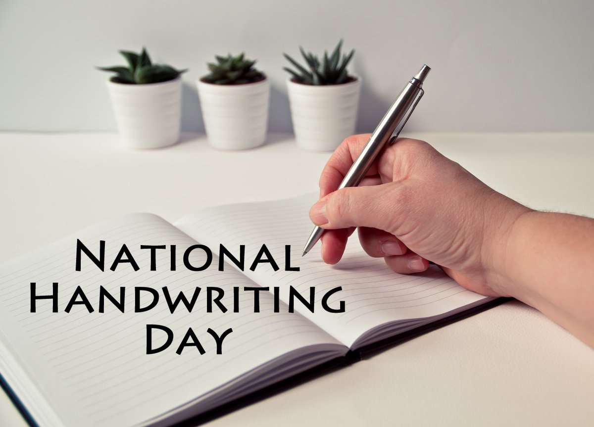 When was the last time you worked on your handwriting?
